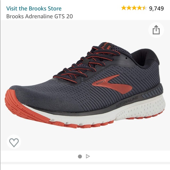 NEW ($156 value) 8.5, Brooks Adrenaline GTS 20 Men’s Sneakers - Picture 1 of 8